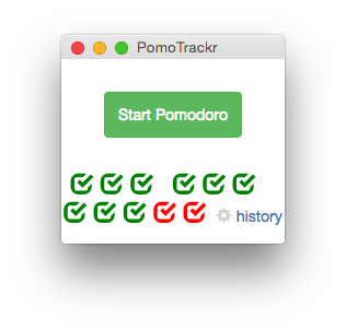 pomodoro tracking